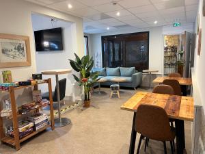 Posezení v ubytování Hôtel Valfréjus Vacances