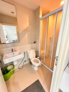 Koupelna v ubytování The Base Uptown