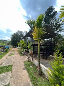 Κήπος έξω από το Giri Nele Homestay Chikmangalur