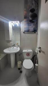 Koupelna v ubytování MG Boho Apartment + 24 fotografií