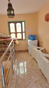 Postel nebo postele na pokoji v ubytování Banana Hostel