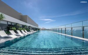 Πισίνα στο ή κοντά στο Căn Hộ Biển The Sóng Vũng Tàu - Condotel Seaside Homestay