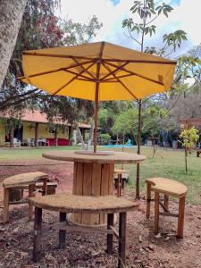 Κήπος έξω από το Sítio Recanto das Estrelas