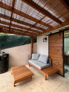 Posezení v ubytování Villa Morin