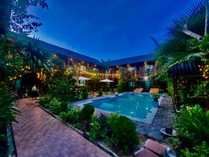 Bazén v ubytování Champa Phan Boutique Hotel nebo v jeho okolí