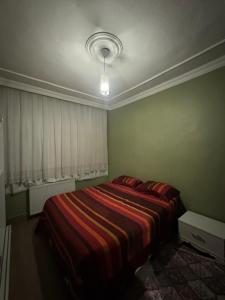 a bedroom with a large bed in a room at Tekinler Deluxe Suite in Diyarbakır