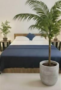 Ένα ή περισσότερα κρεβάτια σε δωμάτιο στο The Nature Resort