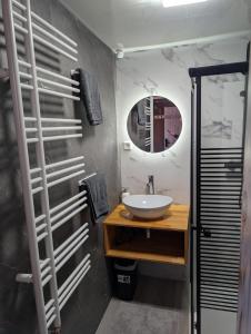 Koupelna v ubytování Het Zwanenest