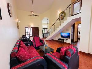 Μια τηλεόραση ή/και κέντρο ψυχαγωγίας στο Sana Villa & Resort Goa