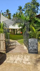 Κήπος έξω από το Palolem Casa