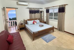 Postel nebo postele na pokoji v ubytování Haus Megan