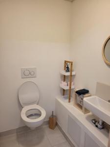 Koupelna v ubytování Le cocon particulier + 1 fotografie