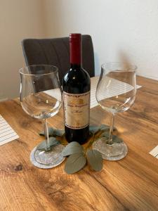 Nápoje v ubytování FeWo Seenland