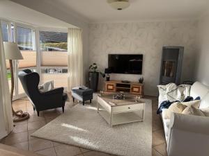 Χώρος καθιστικού στο Kranichstube