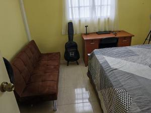 Χώρος καθιστικού στο J's vacation home