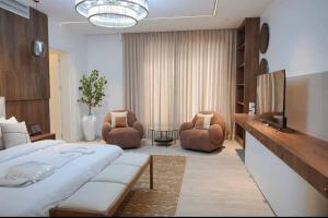 Ένα ή περισσότερα κρεβάτια σε δωμάτιο στο Velvet Residence