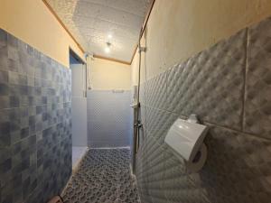 Koupelna v ubytování Lumera House