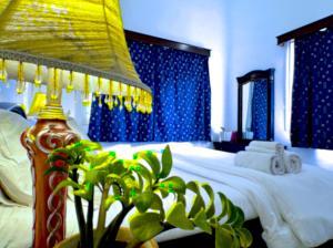 Postel nebo postele na pokoji v ubytování Villa Marina -By The Beach Goa