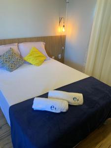 Postel nebo postele na pokoji v ubytování Apê 301 a 2,8 km da UFV + 4 fotografie