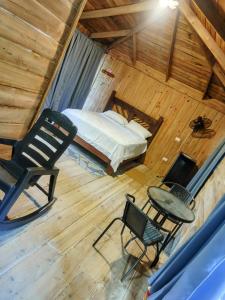 Ένα ή περισσότερα κρεβάτια σε δωμάτιο στο Montaña viva