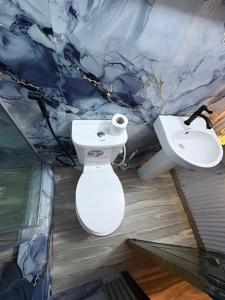 Koupelna v ubytování Green House