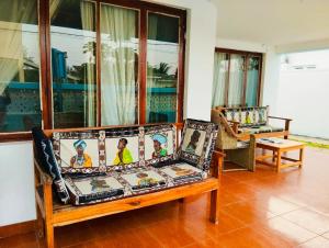 Posezení v ubytování Landa's Guest House