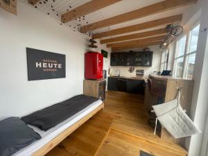 Kuchyň nebo kuchyňský kout v ubytování Sonido im Stadtzentrum von Sulzbach-Rosenberg