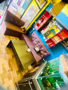 a lego model of a house with a fire truck at Hotel MAQ Lumbini in Lumbini +20 photos