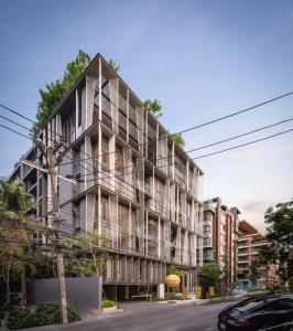 Bygningen som lejligheden ligger i