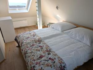 Postel nebo postele na pokoji v ubytování Ferienhaus MAWO