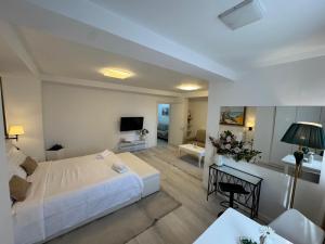 Μια τηλεόραση ή/και κέντρο ψυχαγωγίας στο Wilson Garden view Tirana +8 φωτογραφίες