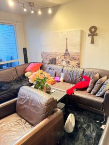 Χώρος καθιστικού στο Guesthouse Centrum