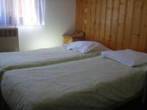 Postel nebo postele na pokoji v ubytování Chalet Gabriel