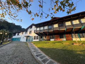 Bygningen som den private indkvartering ligger i