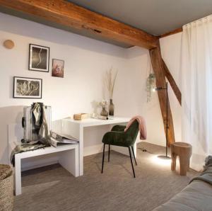 Χώρος καθιστικού στο Hotel Fuchs Saarbrücken