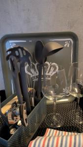 Ένα ή περισσότερα κρεβάτια σε δωμάτιο στο Klosterblick