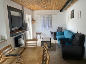 Posezení v ubytování Villa bienvenue