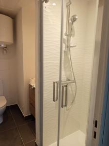 Koupelna v ubytování Escale a Brest