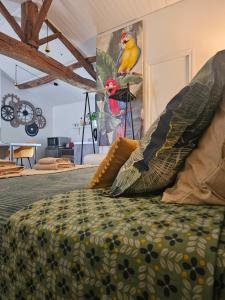 Χώρος καθιστικού στο Gite "RIO", parking securise