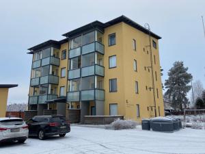 Το Yksiö Mimosa τον χειμώνα