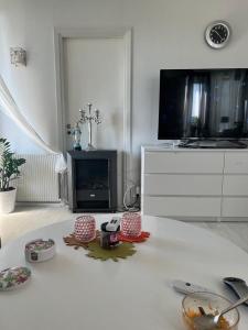 TV a/nebo společenská místnost v ubytování Bina71 + 8 fotografií