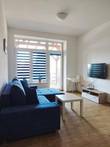 Χώρος καθιστικού στο Lipno View - Blue Apartment 6