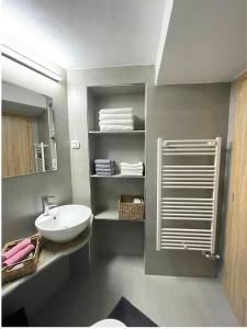 Koupelna v ubytování The Cozy Cottage