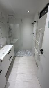 Koupelna v ubytování La Corniche