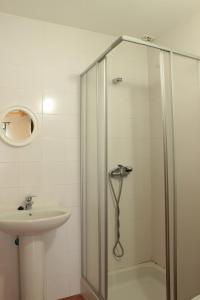 Koupelna v ubytování Quinta do Valão