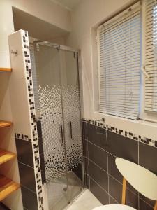 Phòng tắm tại Le palas