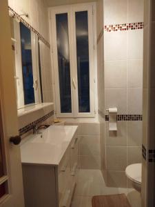 Phòng tắm tại Le palas