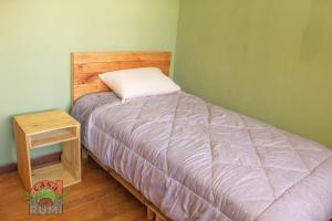 Postel nebo postele na pokoji v ubytování Casa Rumi