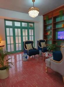 Khu vực ghế ngồi tại Colonial City Stay with Local Soul