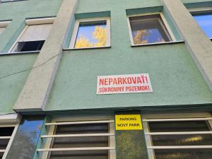 Certifikát, hodnocení, plakát nebo jiný dokument vystavený v ubytování Nový park + 1 fotografie